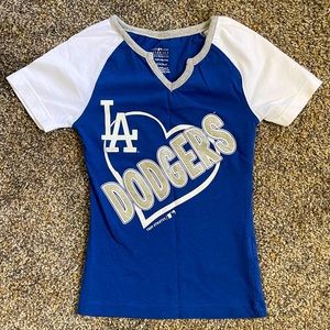 Little Girls Dodgers Tee
